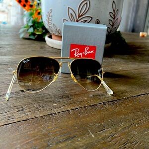 Ray - ban POLARIZED FOLDING AVIATORS